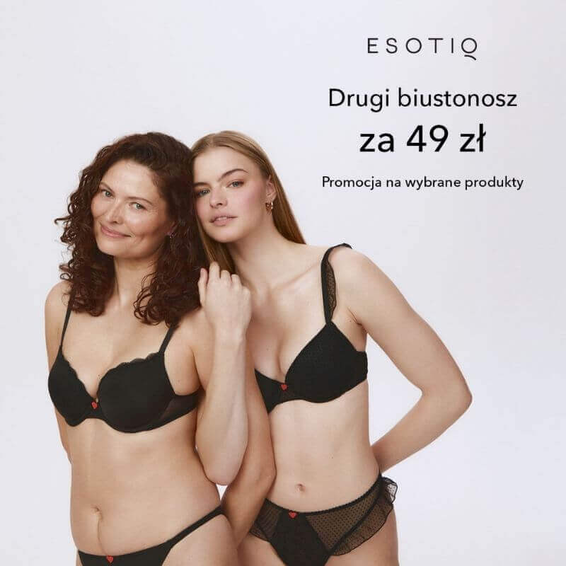 Promocja „drugi biustonosz za 49 zł”