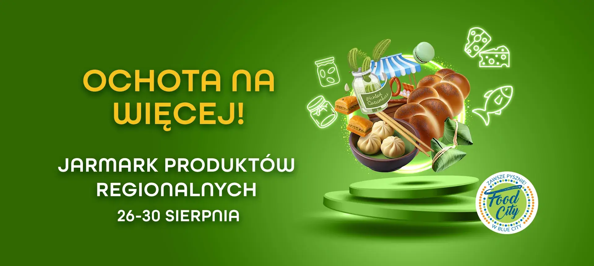 Jarmark produktów regionalnych sierpień