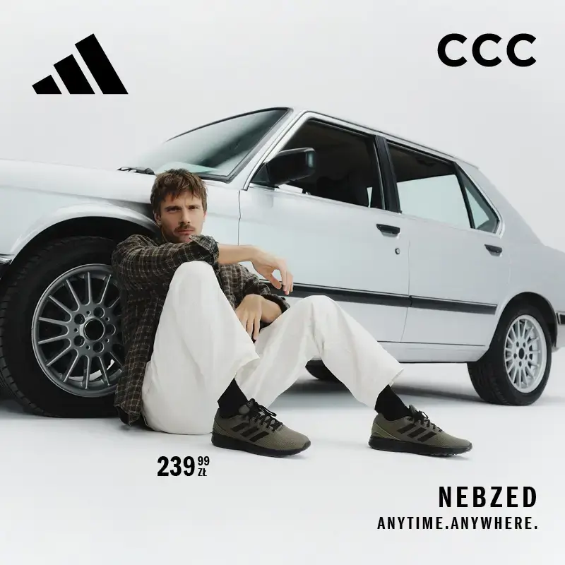 ANYTIME. ANYWHERE. Nowa odsłona adidas Nebzed w CCC!