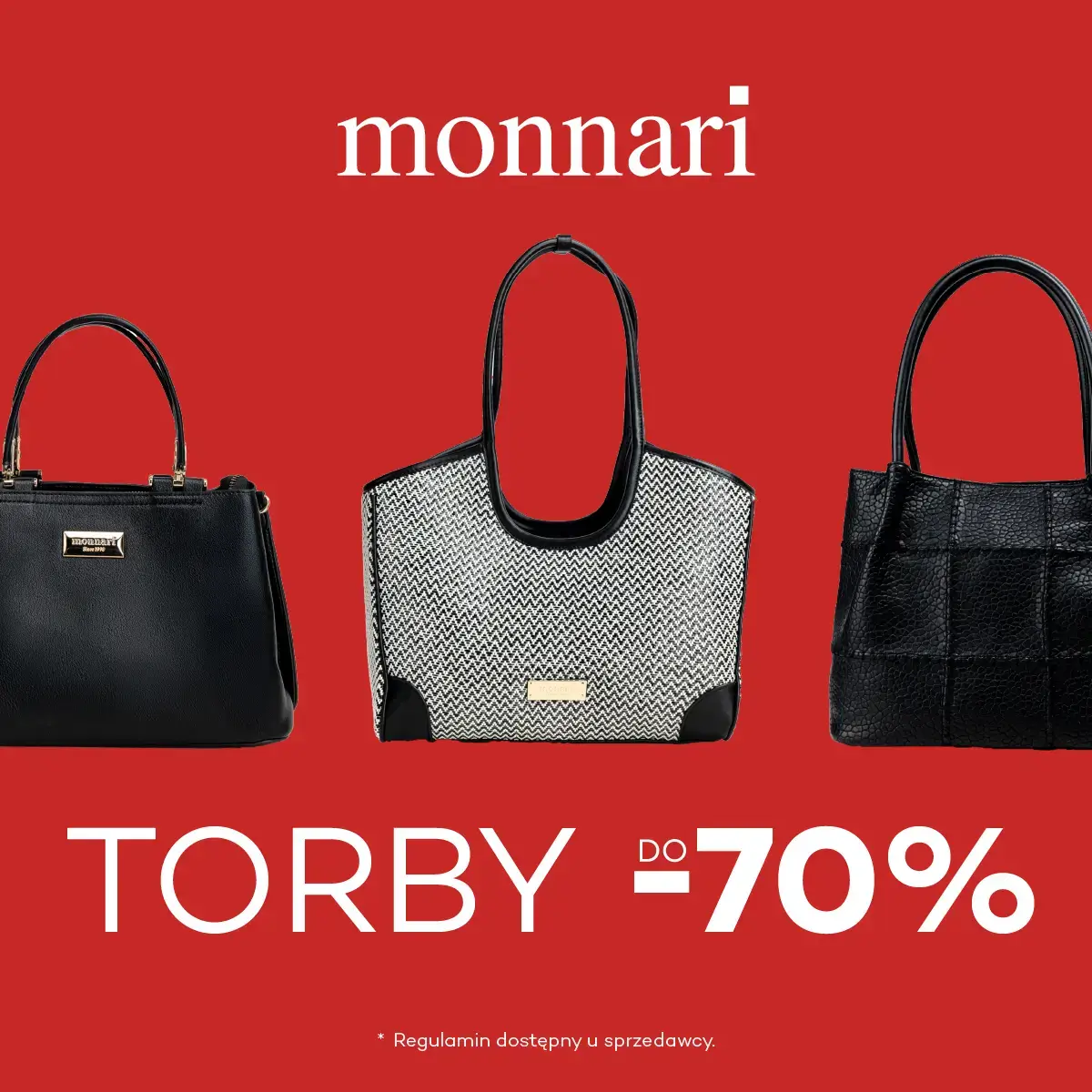 👜 TORBY do -70% w Monnari! 👜
