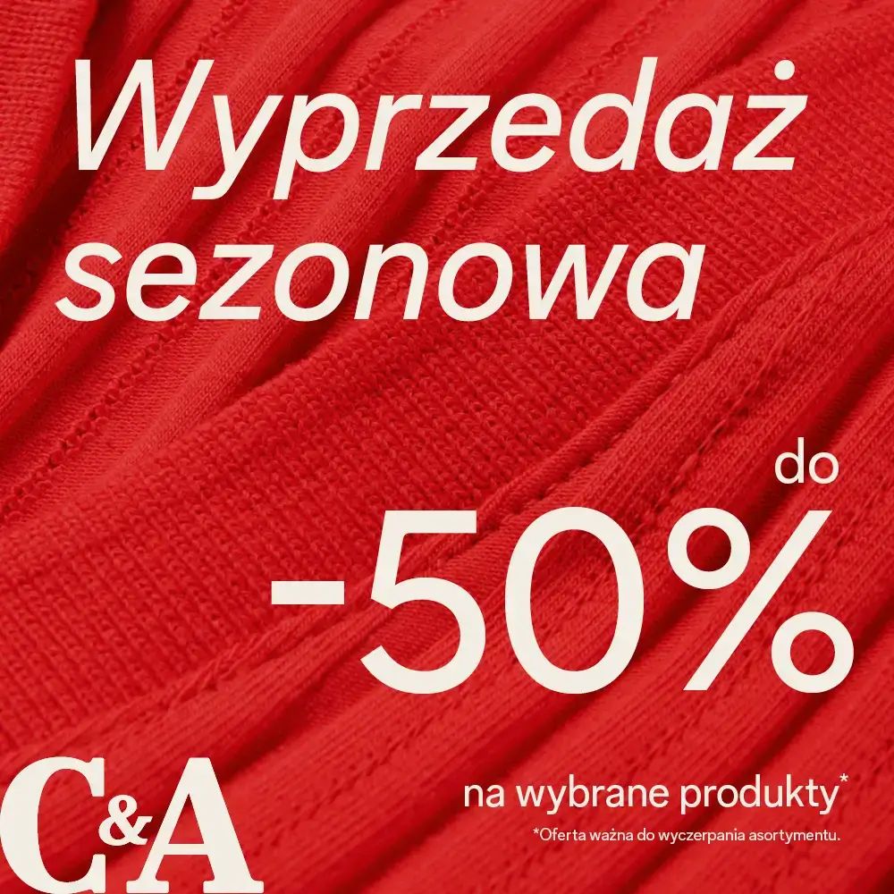 Wybrane produkty do -50% taniej