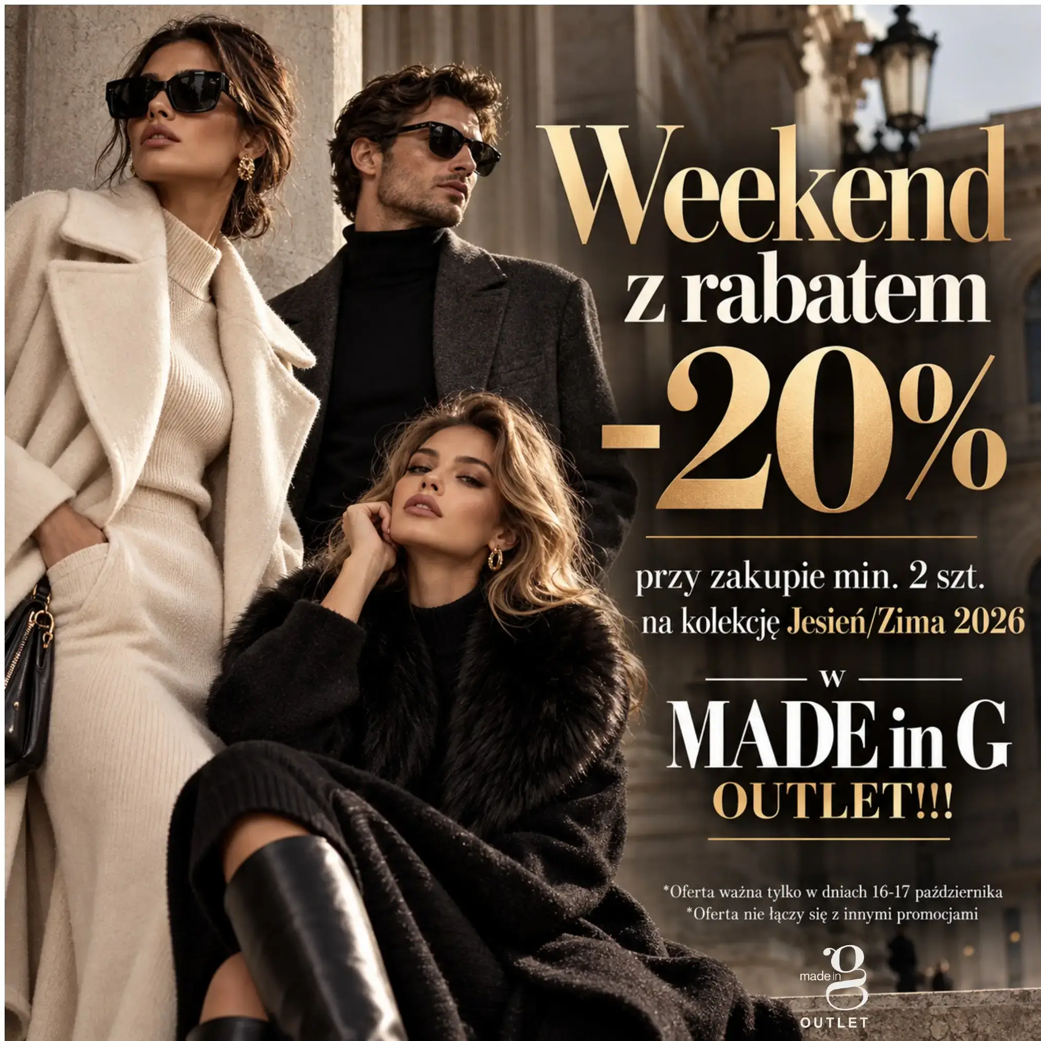 Stylowy weekend w MADE in G Outlet! 🛍️